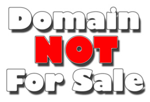Domain NOT For Sale